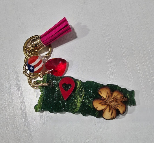 Puerto Rico Keychain