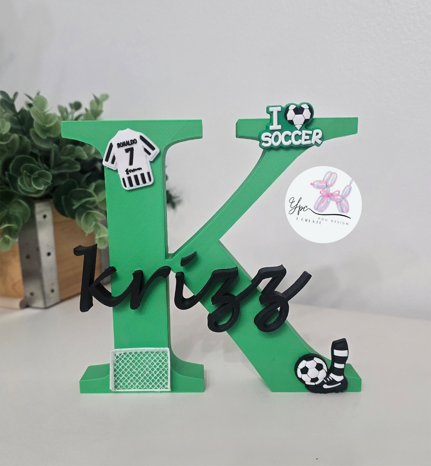 Personalized 3D Name Sign