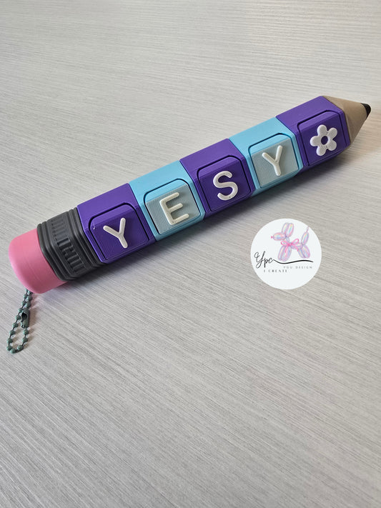 Clicker Name pencil