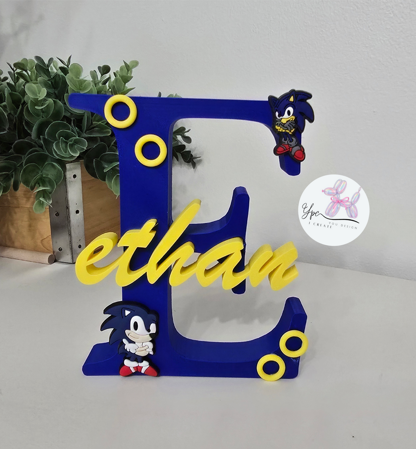 Personalized 3D Name Sign