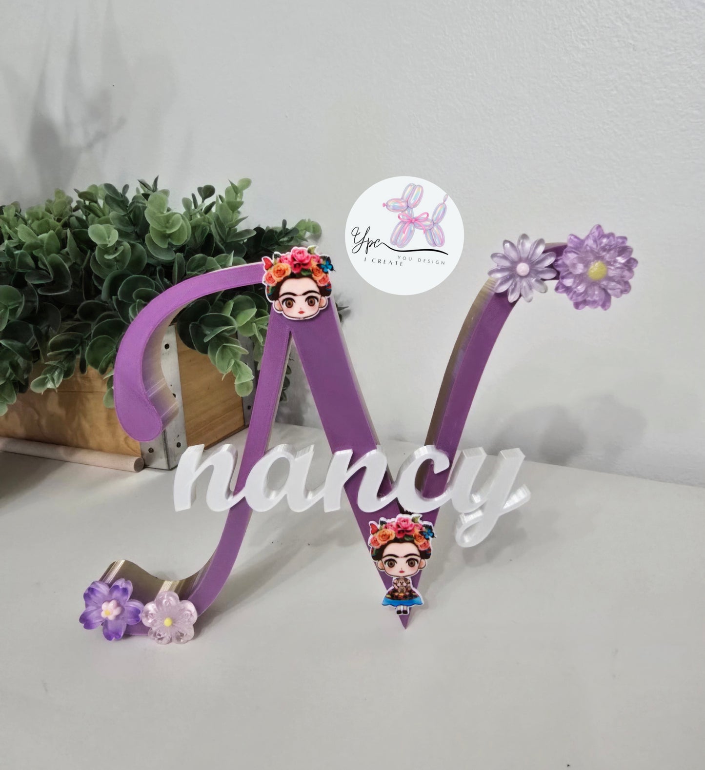 Personalized 3D Name Sign